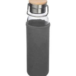 Butelka szklana z pokrowcem 600 ml RAMONA / Szary 6318107