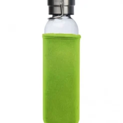 Butelka szklana z pokrowcem 600 ml RAMONA / Jasnozielony 6318129