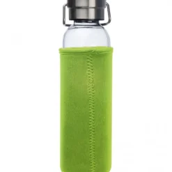 Butelka szklana z pokrowcem 600 ml RAMONA / Jasnozielony 6318129