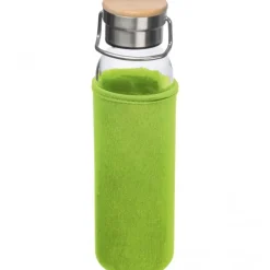 Butelka szklana z pokrowcem 600 ml RAMONA / Jasnozielony 6318129