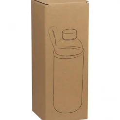 Butelka szklana z pokrowcem 1000 ml JESSICA / Czerwony 6242705