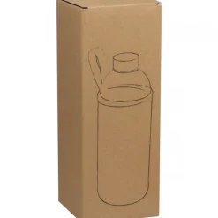 Butelka szklana z pokrowcem 1000 ml JESSICA / Ciemnoszary 6242777
