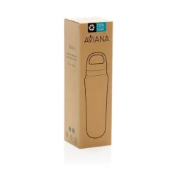 Butelka termiczna 470 ml Aviana™ Rowan / Czarny VR009-03