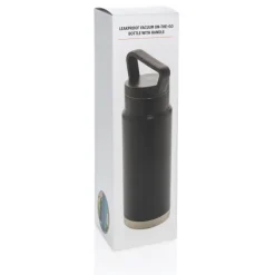 Butelka termiczna 650 ml / Czarny P436.921