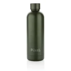 Butelka termiczna 500 ml, stal nierdzewna z recyklingu / Zielony P435.707