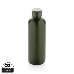 Butelka termiczna 500 ml, stal nierdzewna z recyklingu / Zielony P435.707
