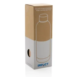 Butelka termiczna 500 ml, stal nierdzewna z recyklingu / Brązowy P435.709