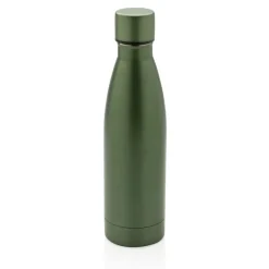 Butelka termiczna 500 ml, stal nierdzewna z recyklingu / Zielony P433.277