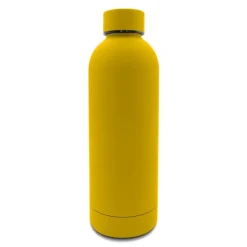 Butelka termiczna 500 ml | Terryl / żółty V1293-08