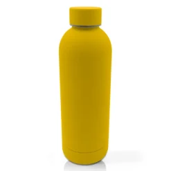Butelka termiczna 500 ml | Terryl / żółty V1293-08