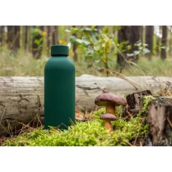 Butelka termiczna 500 ml | Terryl / Zielony V1293-06