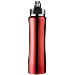 Butelka termiczna 500 ml ze słomką / Czerwony V8467-05