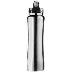 Butelka termiczna 500 ml ze słomką / Srebrny V8467-32