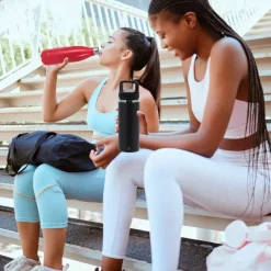 Butelka termiczna 550 ml ze stali nierdzewnej z recyklingu / Jasnozielony VA673-10