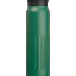 Butelka termiczna stalowa z recyklingu 700 ml TAZIO / Ciemnozielony 8565199