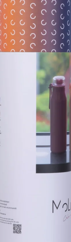 Butelka termiczna stalowa z recyklingu GRAND HAVEN MoLu 640 ml / Pomarańczowy 534910