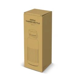 Butelka termiczna ze stali nierdzewnej pochodzącej z recyklingu, 500 ml / Oliwkowa zieleń LT98699-N0043