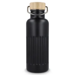 Butelka termiczna ze stali nierdzewnej pochodzącej z recyklingu, 500 ml / Czarny LT98699-N0002