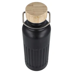 Butelka termiczna ze stali nierdzewnej pochodzącej z recyklingu, 500 ml / Czarny LT98699-N0002
