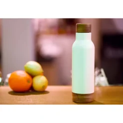 Butelka termiczna ze stalowa z recyklingu COTE D'AZUR MoLu 630 ml / Biały 397806