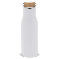 Butelka termiczna z pokrywą bambusową 500ml / Biały LT98900-N0001