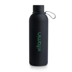Butelka termosowa o pojemności 500 ml z gumowym wykończeniem / Thermal / Light Grey IP37072295