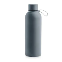 Butelka termosowa o pojemności 500 ml z gumowym wykończeniem / Thermal / Light Grey IP37072295