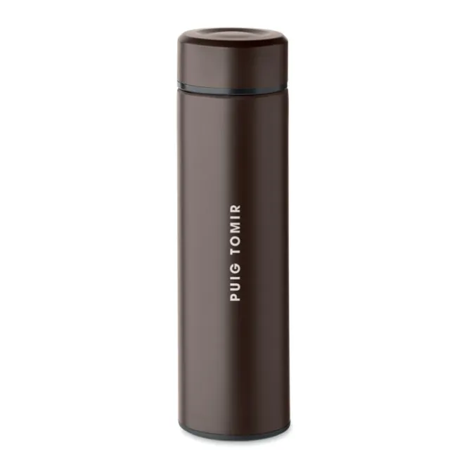 Butelka z ceramiką 420 ml / Czekolada MO2383-41