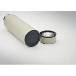 Butelka z ceramiką 420 ml / Zgaszona Biel MO2383-43