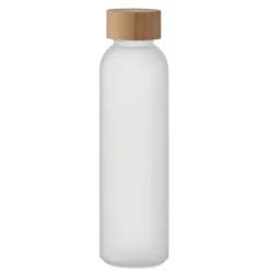 Butelka z matowego szkła500 ml / Przezroczysty biały MO2105-26