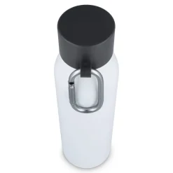 Butelka z matowym wykończeniem, butelka termiczna 600 ml / Biały LT98696-N0001