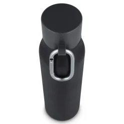 Butelka z matowym wykończeniem, butelka termiczna 600 ml / Czarny LT98696-N0002
