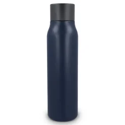 Butelka z matowym wykończeniem, butelka termiczna 600 ml / Ciemnoniebieski LT98696-N0010