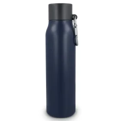 Butelka z matowym wykończeniem, butelka termiczna 600 ml / Ciemnoniebieski LT98696-N0010