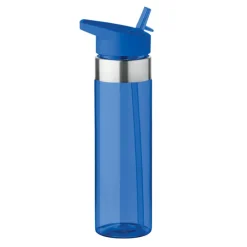 Butelka z tritanu 650ml / Przezroczysty niebieski MO9227-23