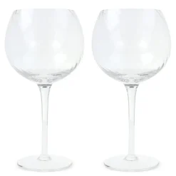 Byon Opacity zestaw 2 kieliszków do wina ze stylowym wzorem szkła 470 ml / Transparentny LT53024-N0004
