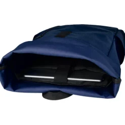 Byron plecak na laptopa 15,6 cala z tworzywa RPET z certyfikatem GRS z zawijanym zamknięciem, 18 l / Jasnoszary 12065980