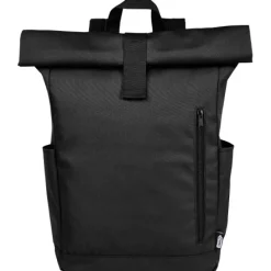 Byron plecak na laptopa 15,6 cala z tworzywa RPET z certyfikatem GRS z zawijanym zamknięciem, 18 l / Oatmeal 12065907