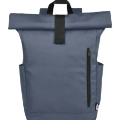 Byron plecak na laptopa 15,6 cala z tworzywa RPET z certyfikatem GRS z zawijanym zamknięciem, 18 l / Liliowy 12065935