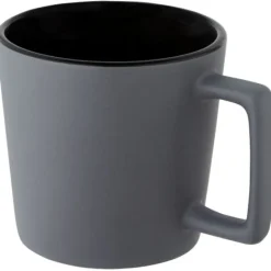 Cali Kubek ceramiczny o pojemności 370 ml z matowym wykończeniem / Czarny 10090090