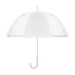 23-calowy parasol manualny / Bialy MO2167-06