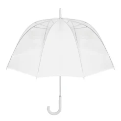 23-calowy parasol manualny / Bialy MO2167-06