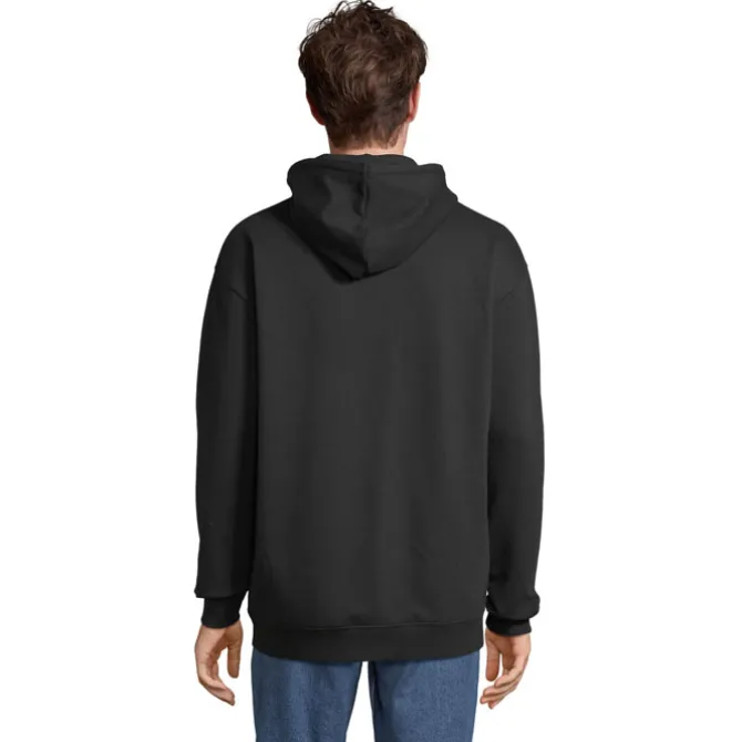 CARTER Bluza z kapturem / Czarny S03812-BK-XXS
