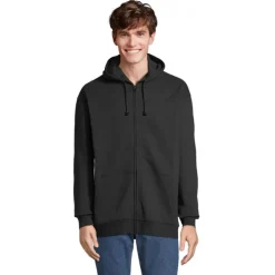 CARTER Bluza z kapturem / Czarny / Czarny Opal S03812-BK-XS
