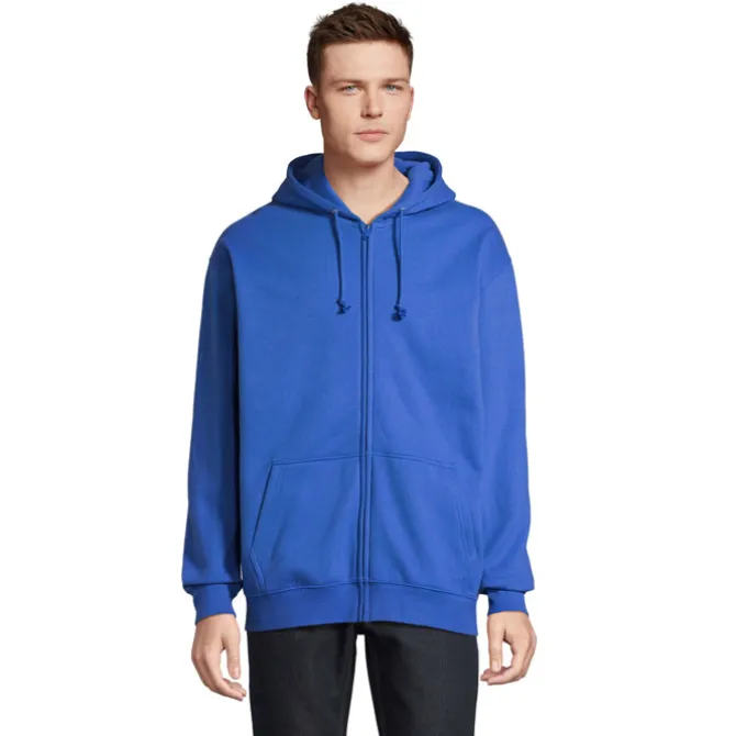 CARTER Bluza z kapturem / Niebieski S03812-RB-3XL