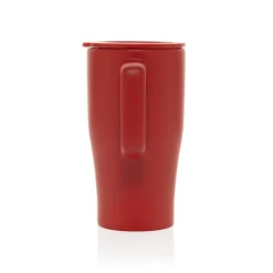 Ceramiczny kubek podrożny 490 ml / Czerwony P437.2204