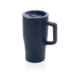 Ceramiczny kubek podrożny 490 ml / Granatowy P437.2225