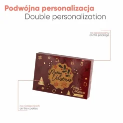 Ciastka Reklamowe Logo Cookie Box 6 Sztuk / Wielokolorowy S0355/XM