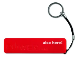 Cienki PowerBank 2200mAh / Czerwony MO5001-05