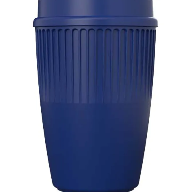 Cirrus POP kubek o pojemności 350 ml z pokrywką 360° / Niebieski 22052052